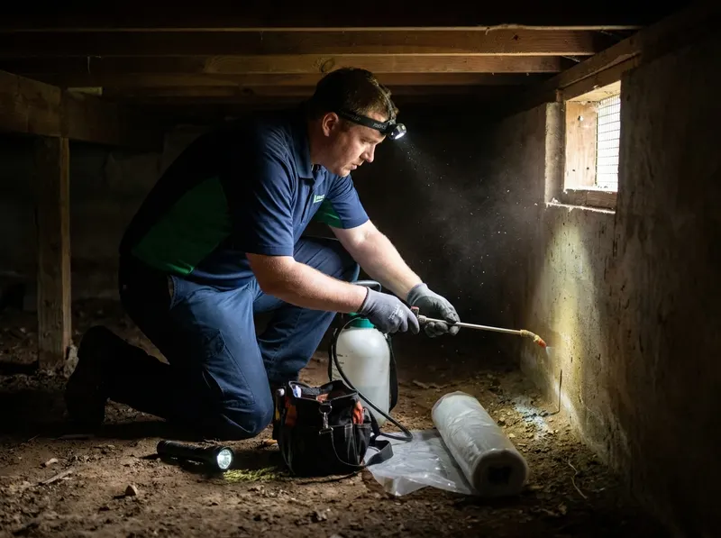 Crawl Space Pest Barrier Management in Nashville, TN