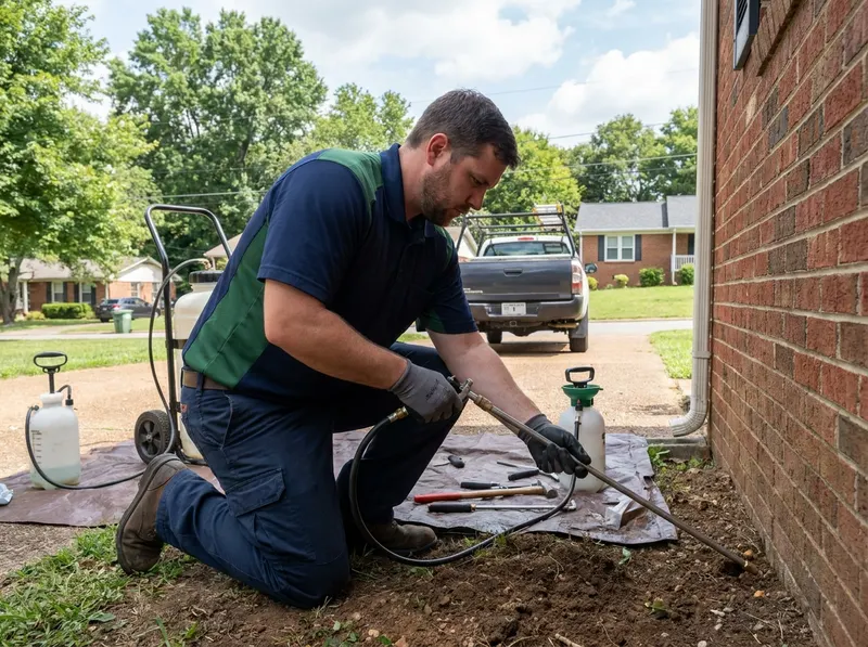 Subterranean Termite Treatment in Nashville, TN